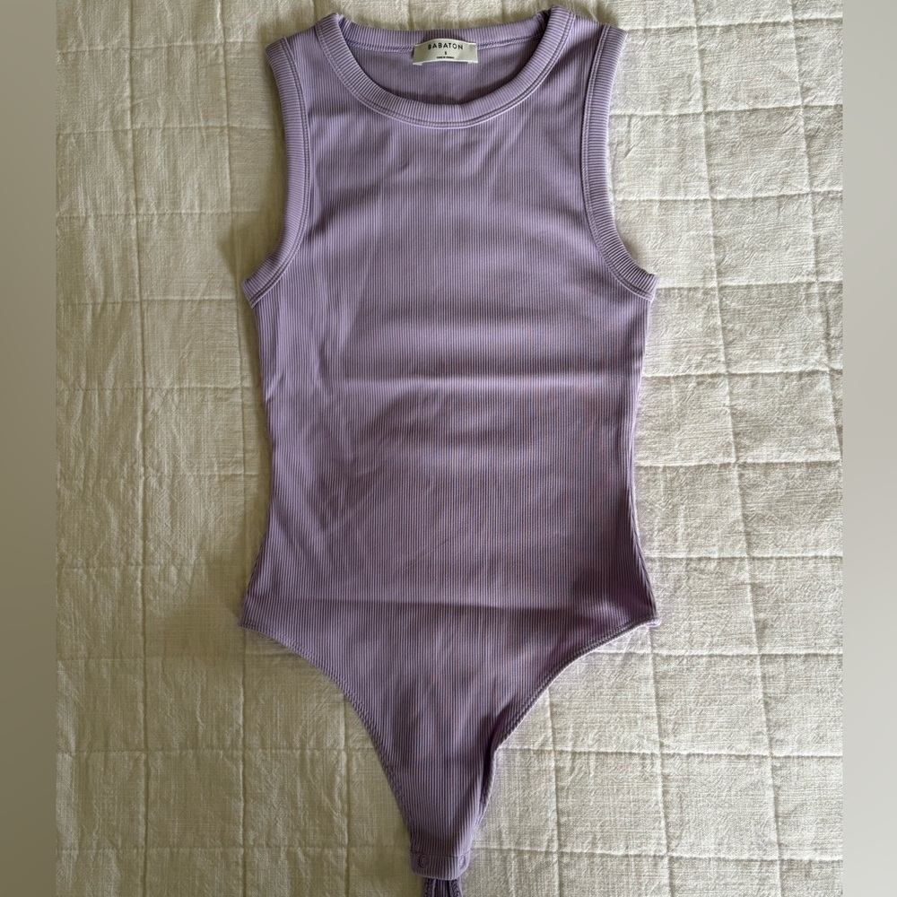 Aritzia Ribbed Bodysuit